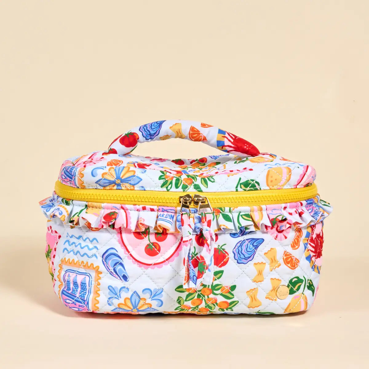 Glam & Go Quilted Cosmetic Bag–Ciao Bella